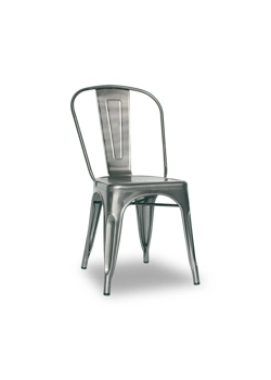 Iron Rough Metal chairs Progetto Sedia