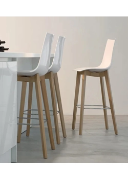 Natural Zebra antishock stool Plastic stools Scab