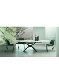 Boma 140x95 (180-220) - Piano a Botte Tavoli moderni Sedit