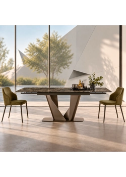 Silver 160x90 (200-240) Allungabile con Sistema Up System Tavoli moderni Sedit