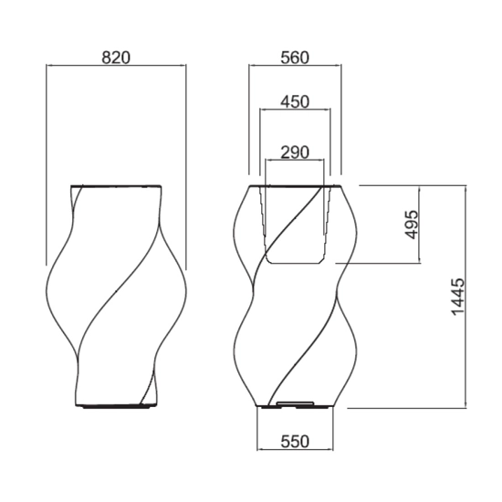 High Twister Vases 21st 6