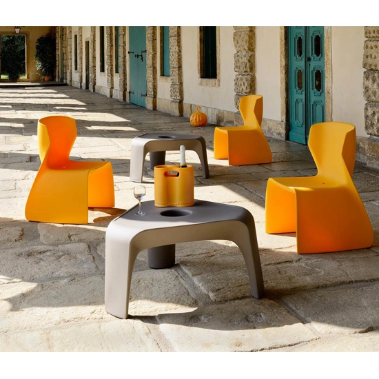 Angelica Sedie in plastica di design 21st 2