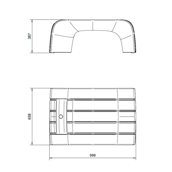 Groove tavolino Tavoli da esterno 21st 5