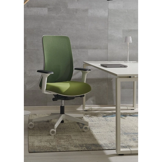 Aspen - Struttura Bianca Sedie ergonomiche ufficio Ap Factor 1