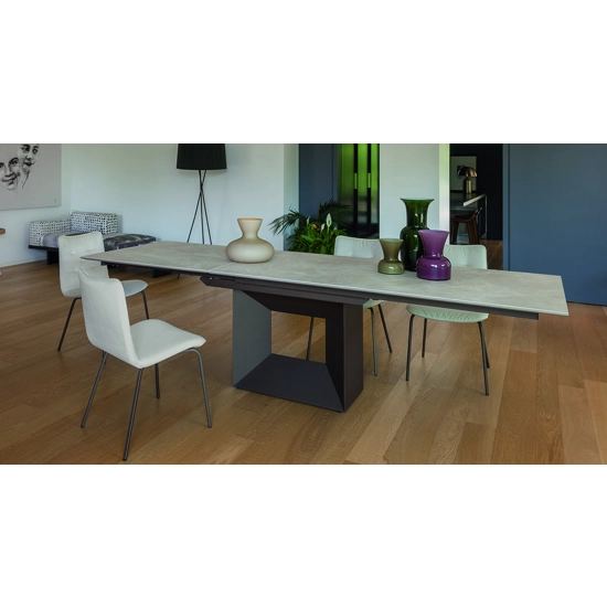 Defense 180x90 (280) - Allunga con Continuità di Vena Tavoli in ceramica Altacom 3