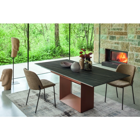 Defense 180x90 (280) - Allunga con Continuità di Vena Tavoli in ceramica Altacom