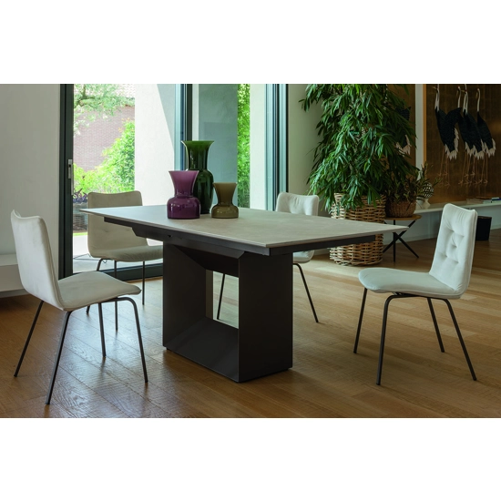 Defense 180x90 (280) - Allunga con Continuità di Vena Tavoli in ceramica Altacom 1