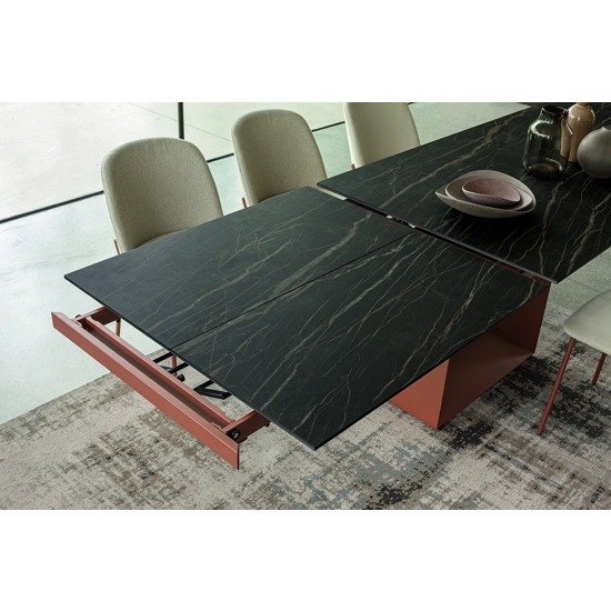 Defense 180x90 (280) - Allunga con Continuità di Vena Tavoli in ceramica Altacom 8