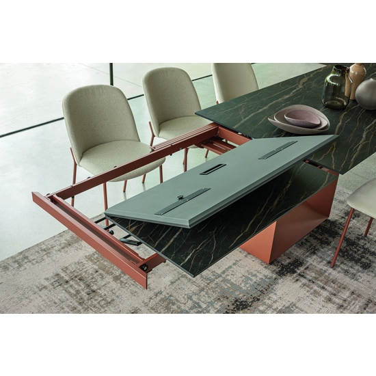 Defense 180x90 (280) - Allunga con Continuità di Vena Tavoli in ceramica Altacom 7