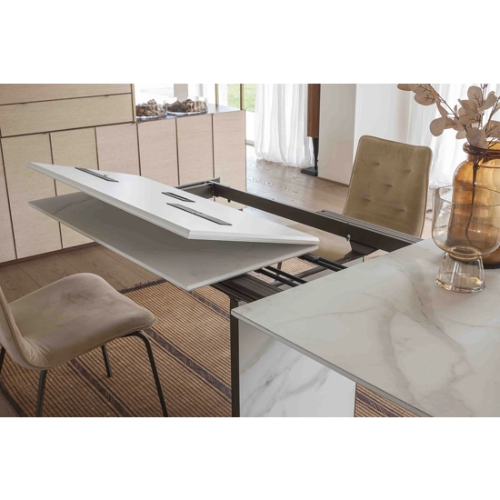 Magnum 180x90 (280) - Allunga con Continuità di Vena Tavoli in ceramica Altacom 3