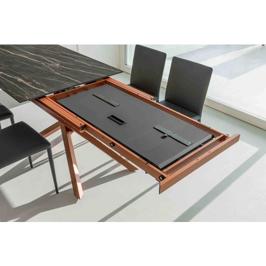 Tokyo 180x90 (280) - Allunga con Continuità di Vena Modern tables Altacom 1