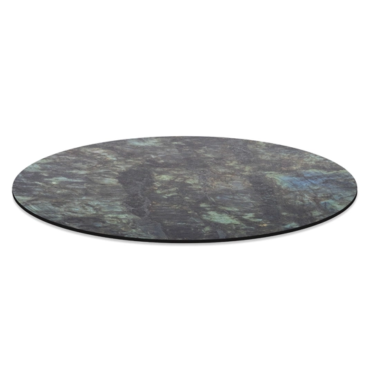 Piani HPL Stratificato Forest Green Finitura Geo Table tops Progetto Sedia 1