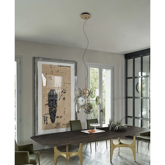 Spark Grappolo da 9 Ceiling lamps Bontempi 2