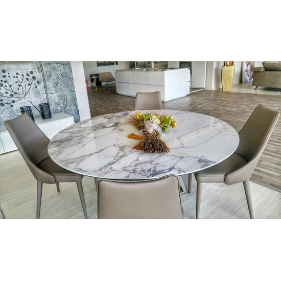 Clara Leather and eco-leather chairs Bontempi 3