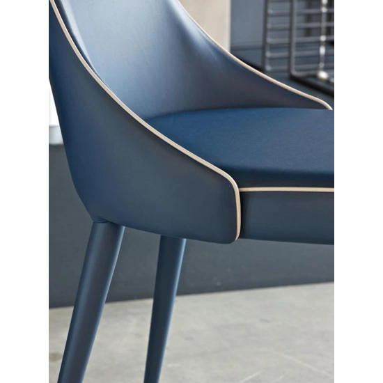 Clara Leather and eco-leather chairs Bontempi 6