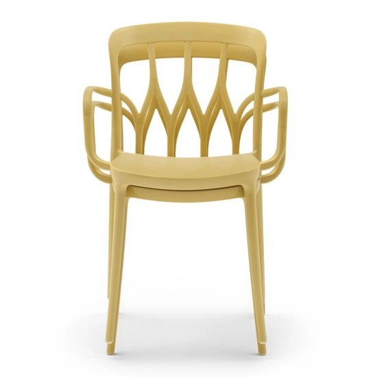 Galaxy con Braccioli Sedie in plastica di design Bontempi 4