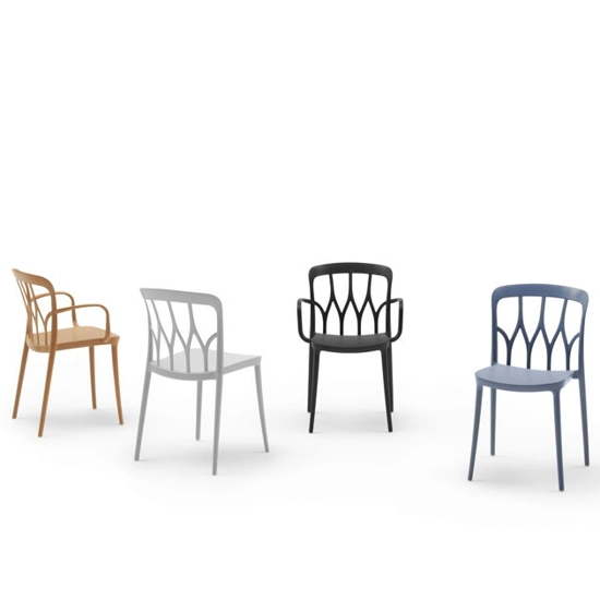 Galaxy con Braccioli Sedie in plastica di design Bontempi 7