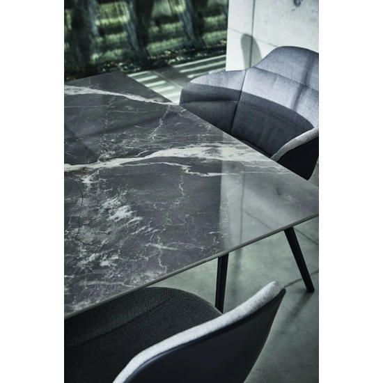 Mood braccioli imbottita acciaio Sedie in plastica di design Bontempi 6