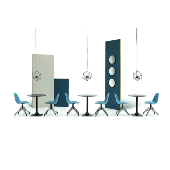 Mood acciaio Sedie in plastica di design Bontempi 1