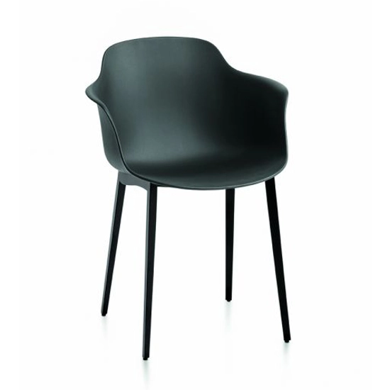 Mood braccioli acciaio Sedie in plastica di design Bontempi 5