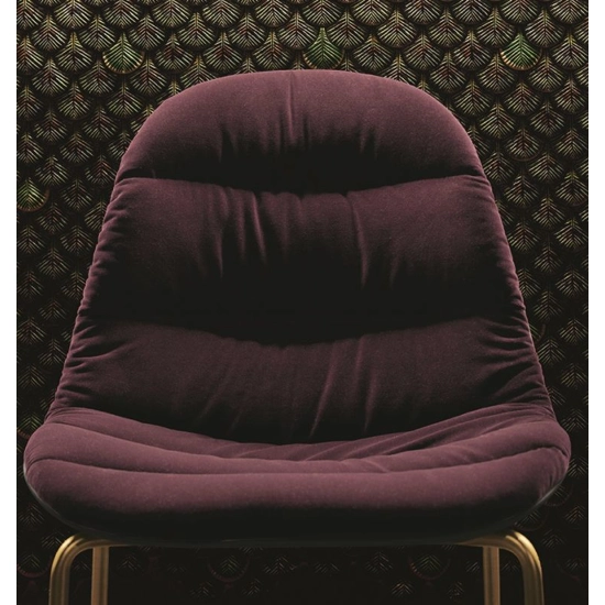 Mood padded steel Plastic chairs Bontempi 9