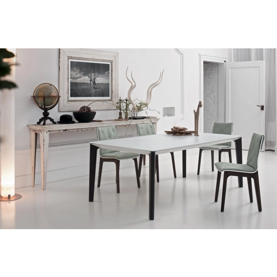 Alfa Wooden Leg w/Cushion Living room chairs Bontempi 1