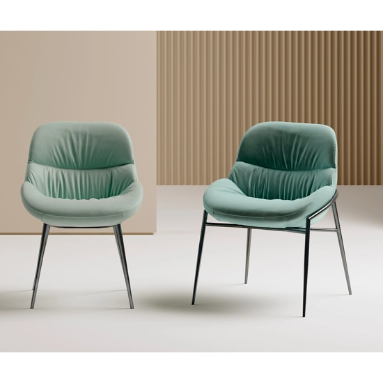 Amelie Telaio in Tubo Conificato Sedie imbottite Bontempi 2