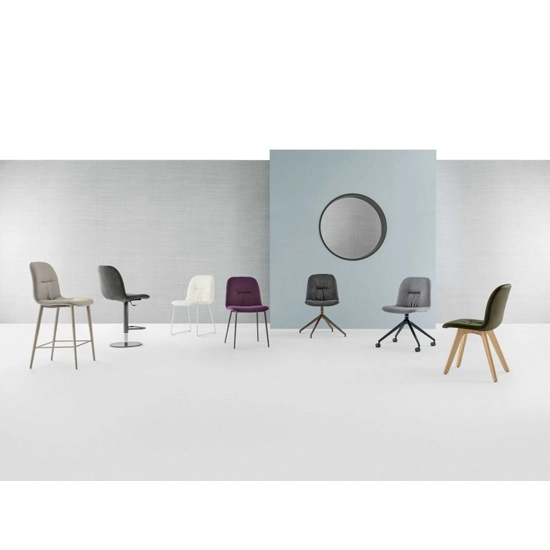 Chantal Gambe Legno Sedie imbottite Bontempi 2