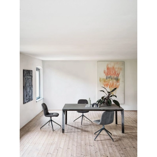 Chantal gamba girevole Sedie imbottite Bontempi 2