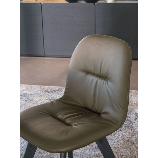 Chantal Gambe Legno Sedie imbottite Bontempi 4