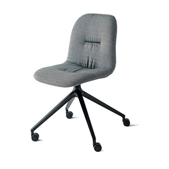 Chantal gamba girevole con ruote Sedie home office Bontempi