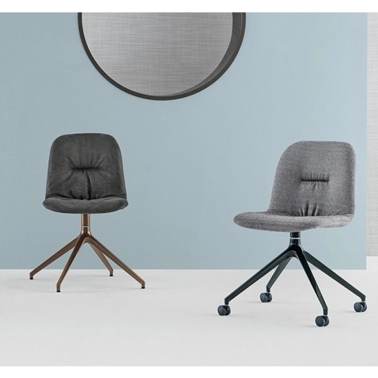 Chantal gamba girevole con ruote Sedie home office Bontempi 1