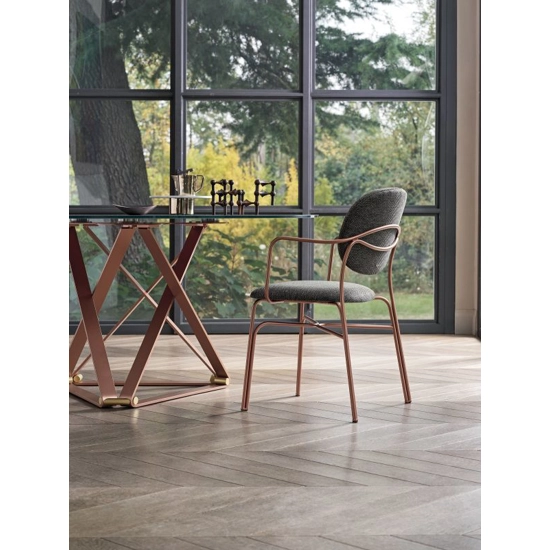 Dada with armrests Upholstered chairs Bontempi 1