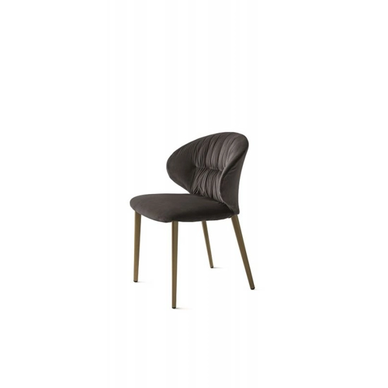 Drop conical legs Upholstered chairs Bontempi 2