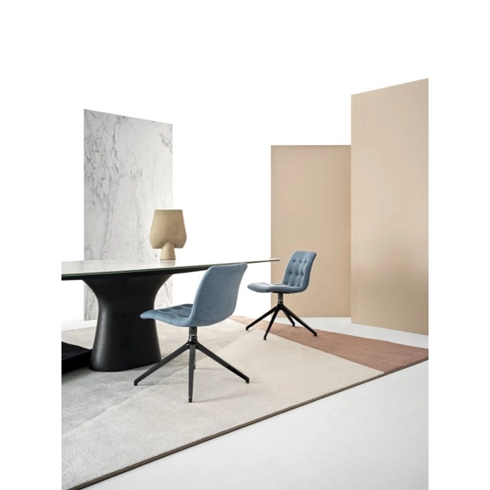 Kuga Slim Girevole Sedie in metallo Bontempi 1