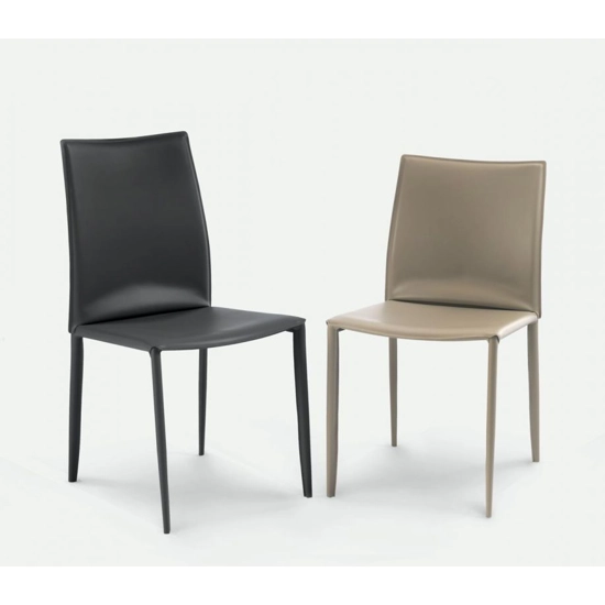 Linda spalliera alta Sedie soggiorno Bontempi 1