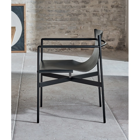 Lucrezia con Braccioli Sedie in metallo Bontempi 3