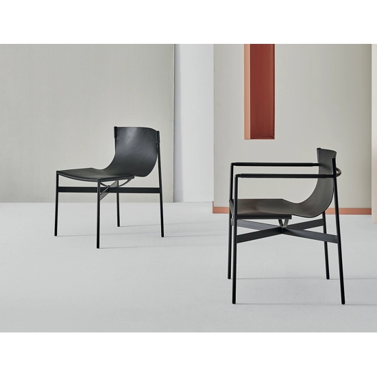 Lucrezia Sedie in cuoio Bontempi 1