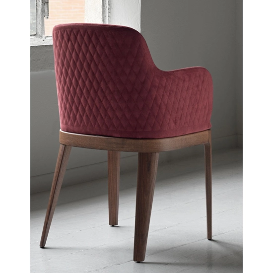 Margot armchair with wooden legs Office armchairs Bontempi 4
