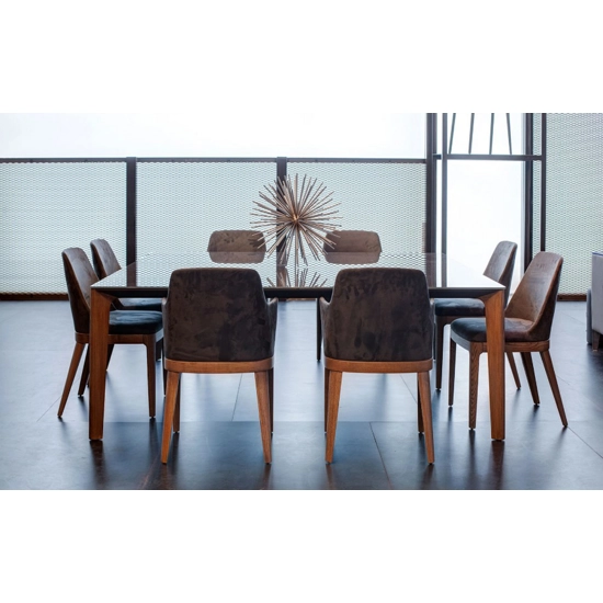 Margot armchair with wooden legs Office armchairs Bontempi 5