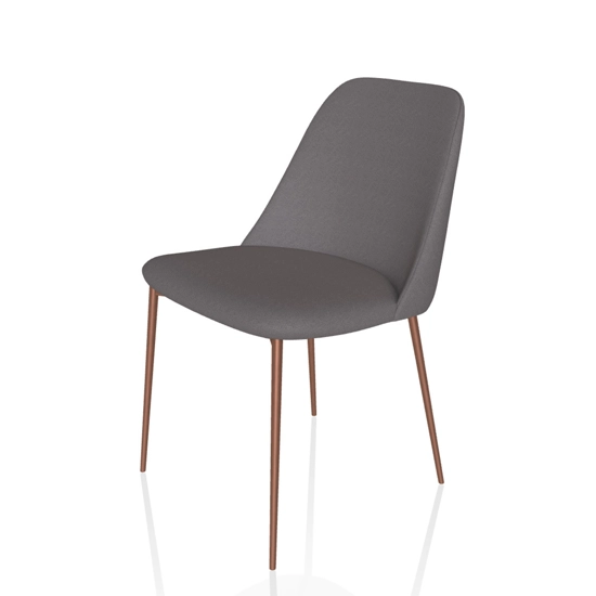 Margot gambe metallo Sedie imbottite Bontempi 1