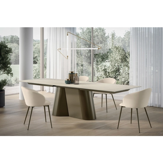 Rebecca Braccioli - Gamba Metallo Upholstered chairs Bontempi 1