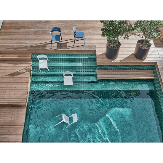 Rocket armrests Plastic chairs Bontempi 2