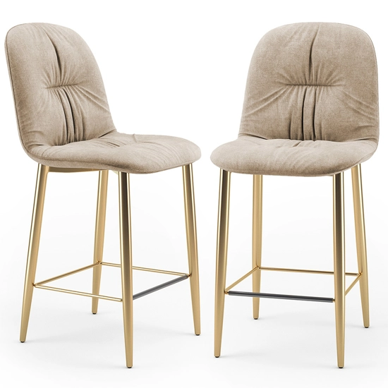 Chantal Low Stool Upholstered stools Bontempi 5