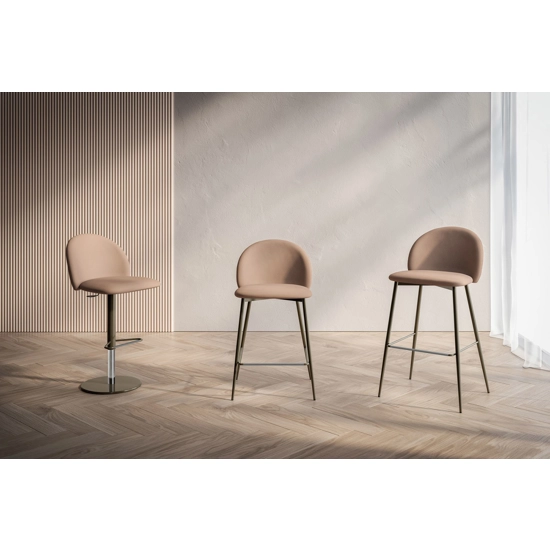 Rebecca Sgabello Alzo Gas Sgabelli imbottiti Bontempi 2