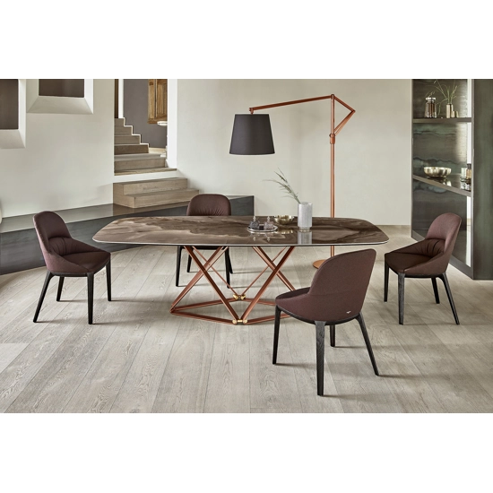 Delta 200x116 in barrel Modern tables Bontempi 1