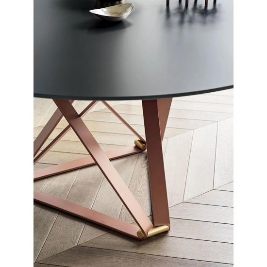 Delta Ø130 Fixed Modern tables Bontempi 2