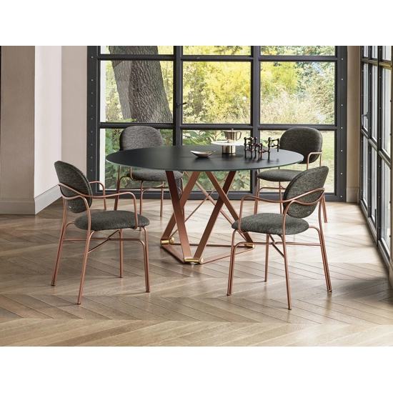 Delta Ø130 Fixed Modern tables Bontempi