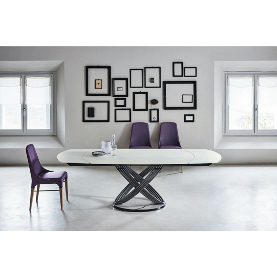 Fusion 150x106 (190-230) - Piano a Botte Tavoli moderni Bontempi