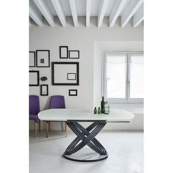 Fusion 170x106 (210-250) - Piano a Botte Tavoli moderni Bontempi 2